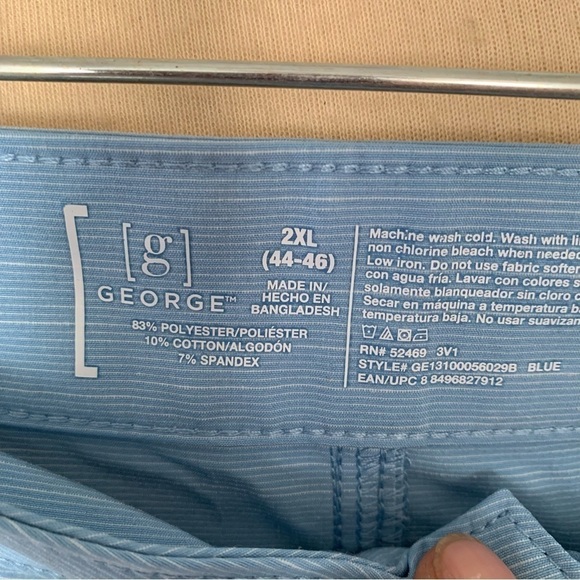 Light blue Hybrid Swim casual shorts 44 NWT - Picture 7 of 8